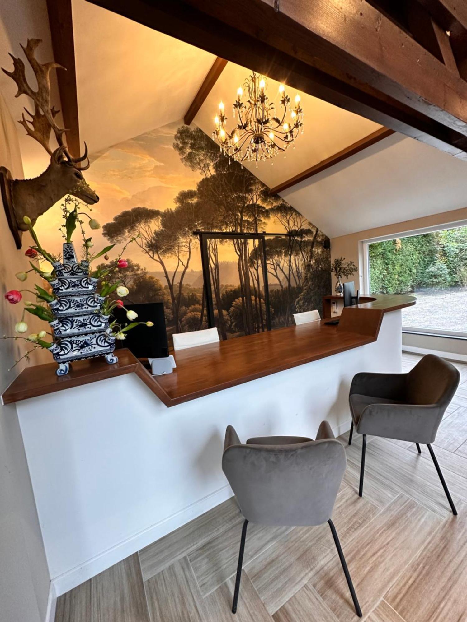 Wellness Tuin - Ultieme Partner Beleving - St Hubertus Suite Met Jacuzzi ,Openhaard, Prive Hottub En Prive Sauna In Jachthut Stijl Horst Esterno foto
