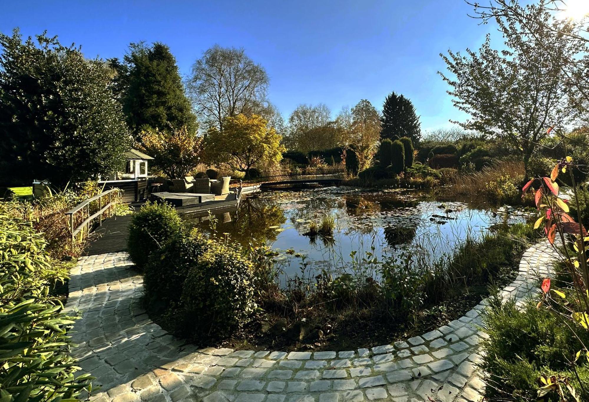 Wellness Tuin - Ultieme Partner Beleving - St Hubertus Suite Met Jacuzzi ,Openhaard, Prive Hottub En Prive Sauna In Jachthut Stijl Horst Esterno foto